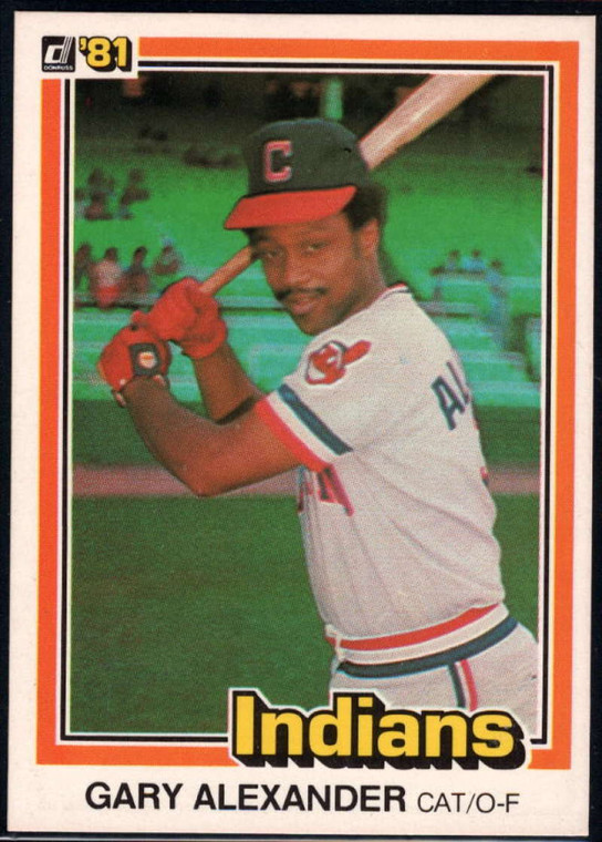 1981 Donruss #200 Gary Alexander NM-MT Cleveland Indians 