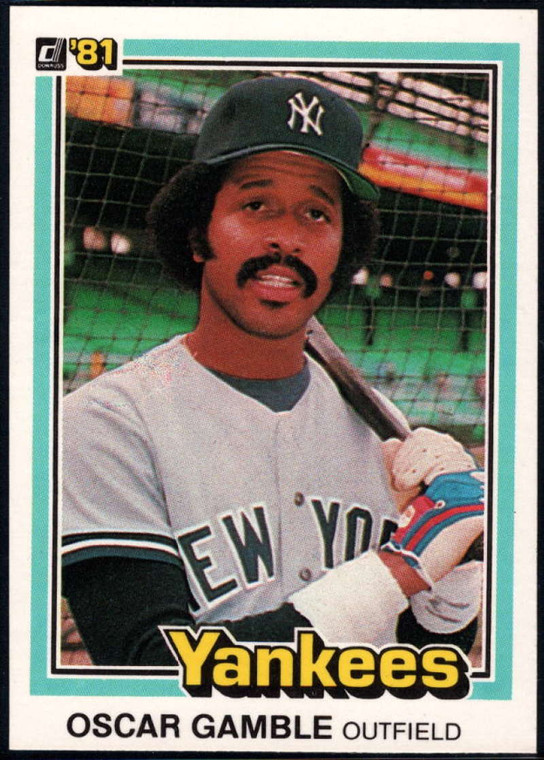 1981 Donruss #229 Oscar Gamble NM-MT New York Yankees 