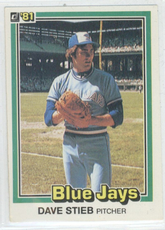 1981 Donruss #582 Dave Stieb NM-MT Toronto Blue Jays 