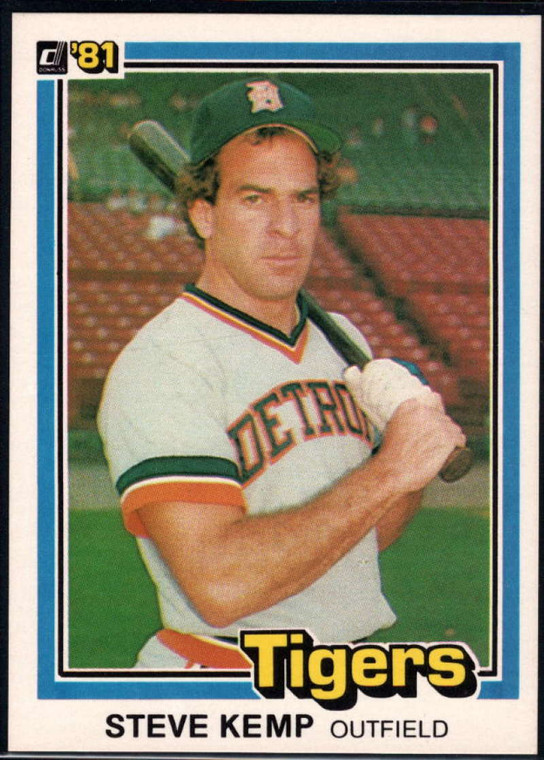 1981 Donruss #249 Steve Kemp NM-MT Detroit Tigers 