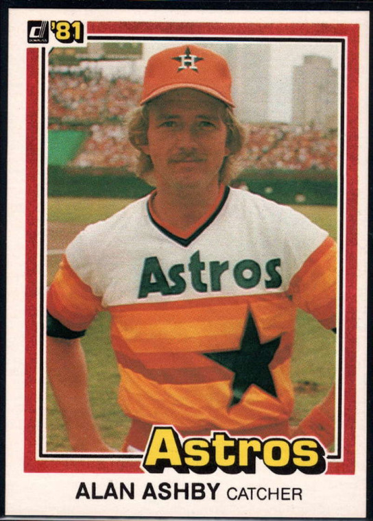1981 Donruss #259 Alan Ashby NM-MT Houston Astros 