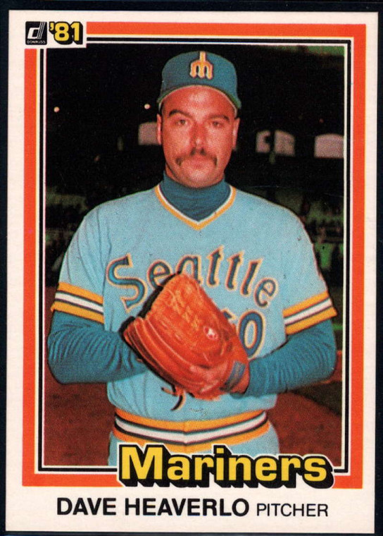 1981 Donruss #407 Dave Heaverlo NM-MT Seattle Mariners 