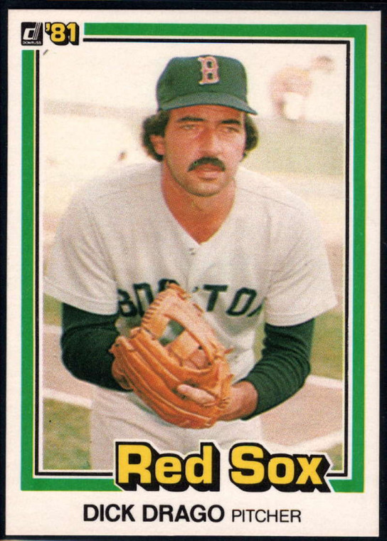 1981 Donruss #336 Dick Drago NM-MT Boston Red Sox 