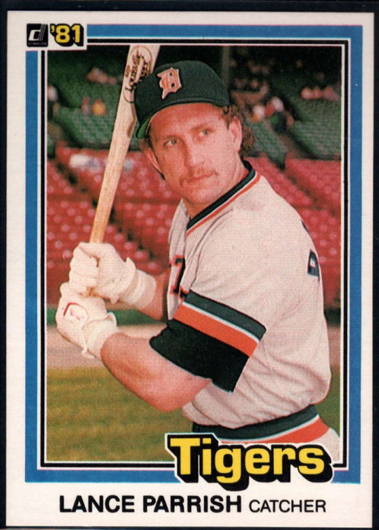 1981 Donruss #366 Lance Parrish NM-MT Detroit Tigers 