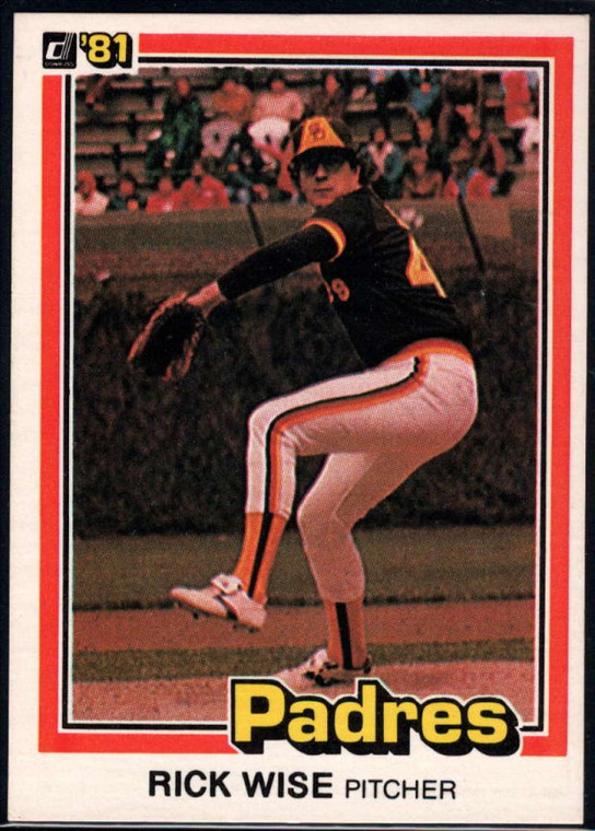 1981 Donruss #3 Rick Wise NM-MT San Diego Padres 