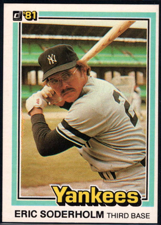 1981 Donruss #106 Eric Soderholm NM-MT New York Yankees 