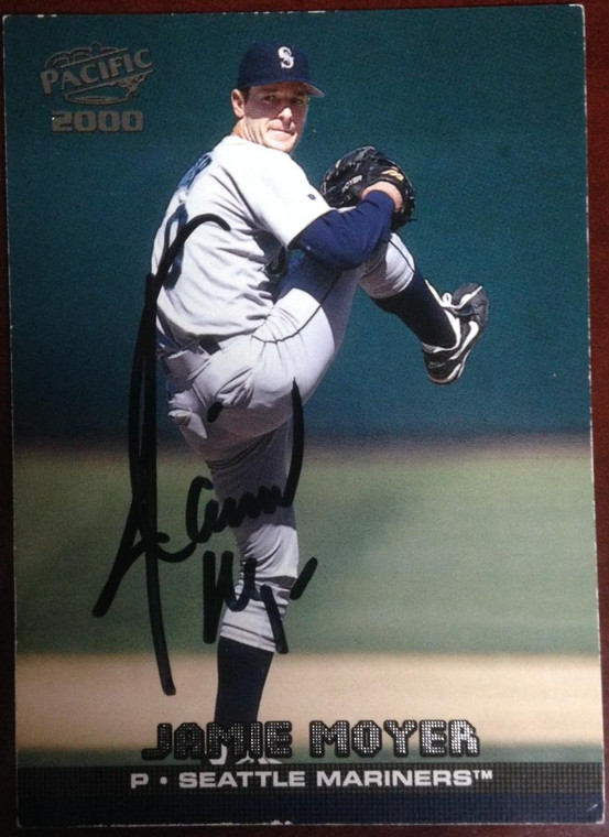 Jamie Moyer Autographed 2000 Pacific #401