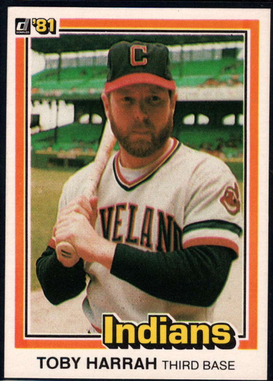 1981 Donruss #318 Toby Harrah NM-MT Cleveland Indians 