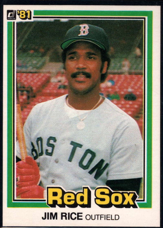1981 Donruss #338 Jim Rice NM-MT Boston Red Sox 