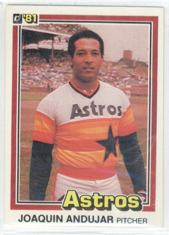 1981 Donruss #381 Joaquin Andujar NM-MT Houston Astros 