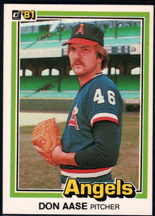 1981 Donruss #411 Don Aase NM-MT California Angels 