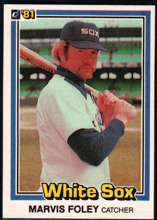 1981 Donruss #399 Marv Foley NM-MT RC Rookie Chicago White Sox 