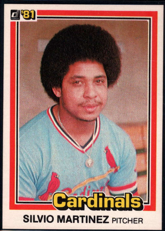 1981 Donruss #429 Silvio Martinez NM-MT St. Louis Cardinals 