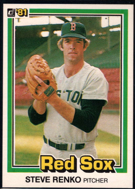 1981 Donruss #337 Steve Renko NM-MT Boston Red Sox 