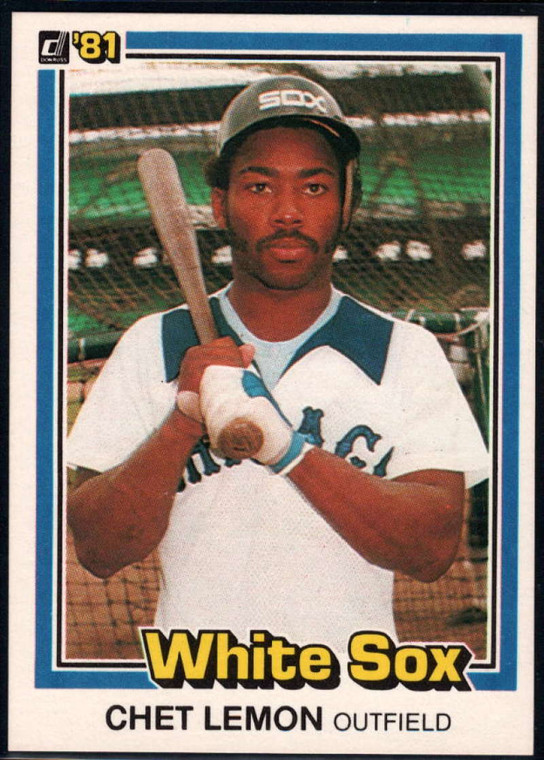 1981 Donruss #281 Chet Lemon NM-MT Chicago White Sox 