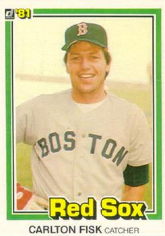 1981 Donruss #335 Carlton Fisk NM-MT Boston Red Sox 