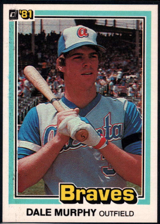 1981 Donruss #437 Dale Murphy NM-MT Atlanta Braves 