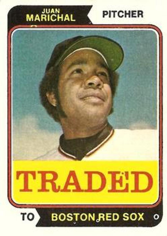 1974 Topps Traded #330T Juan Marichal VG Boston Red Sox 