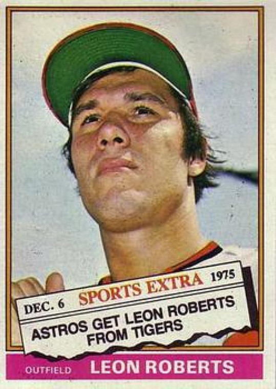 1976 Topps Traded #292T Leon Roberts VG Houston Astros 
