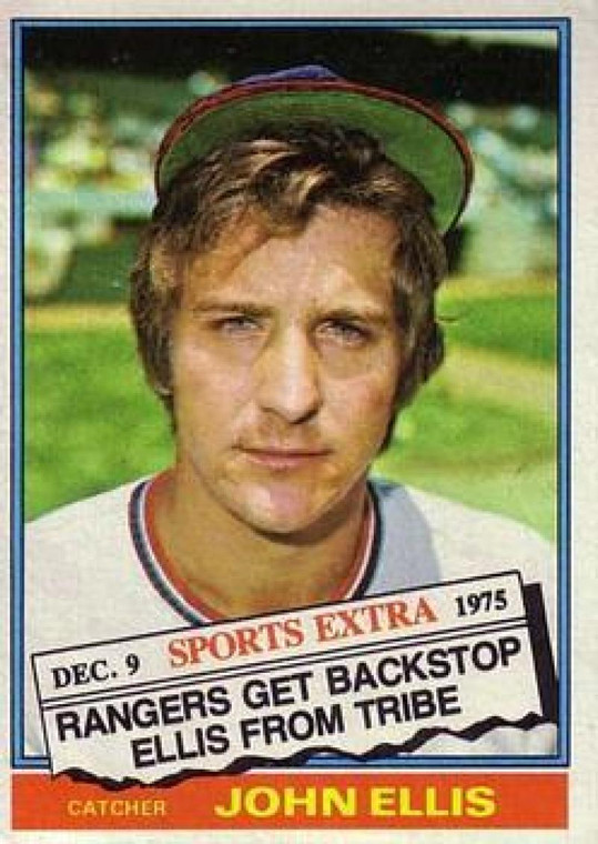 1976 Topps Traded #383T John Ellis VG Texas Rangers 