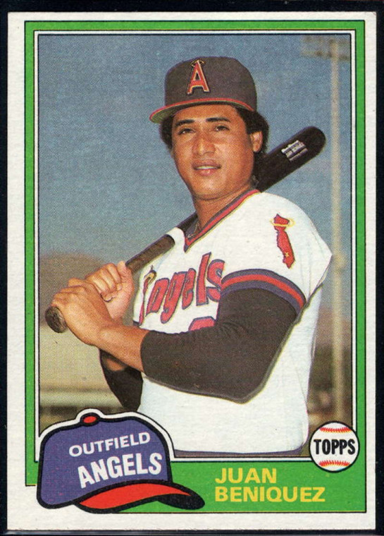 1981 Topps Traded #733 Juan Beniquez NM-MT California Angels 