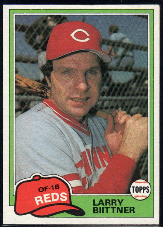 1981 Topps Traded #736 Larry Biittner NM-MT Cincinnati Reds 