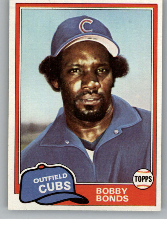 1981 Topps Traded #740 Bobby Bonds NM-MT Chicago Cubs 