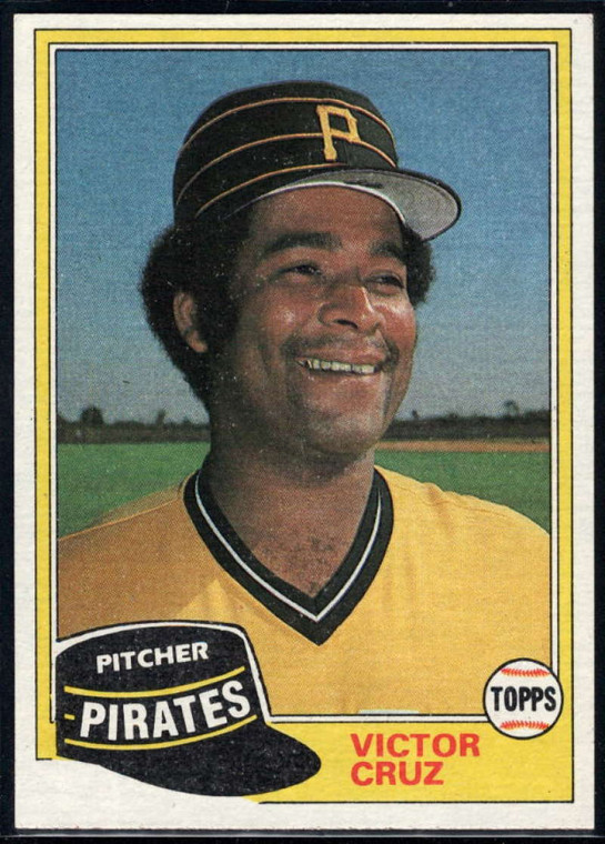 1981 Topps Traded #751 Victor Cruz NM-MT Pittsburgh Pirates 