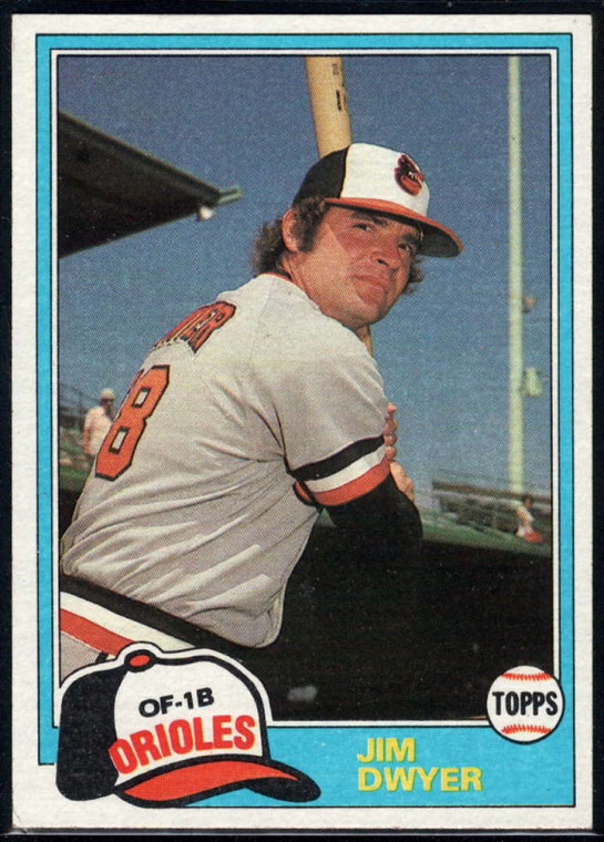 1981 Topps Traded #757 Jim Dwyer NM-MT Baltimore Orioles 