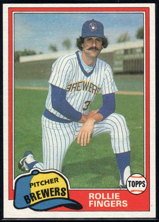 SOLD 94093 1981 Topps Traded #761 Rollie Fingers NM-MT Milwaukee Brewers 