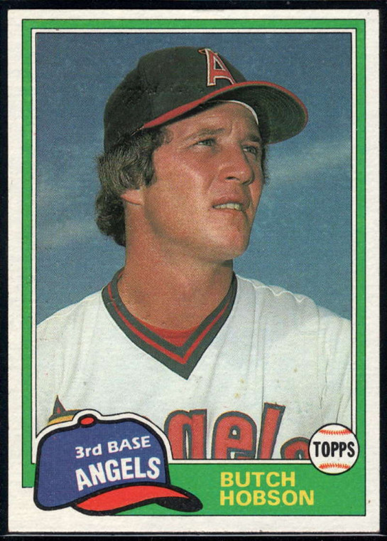 1981 Topps Traded #771 Butch Hobson NM-MT California Angels 