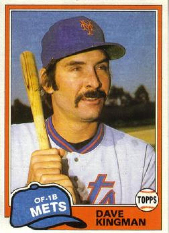1981 Topps Traded #781 Dave Kingman NM-MT New York Mets 