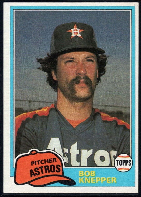 1981 Topps Traded #782 Bob Knepper NM-MT Houston Astros 