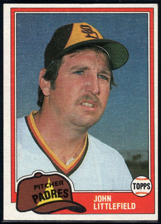 1981 Topps Traded #794 John Littlefield NM-MT San Diego Padres 