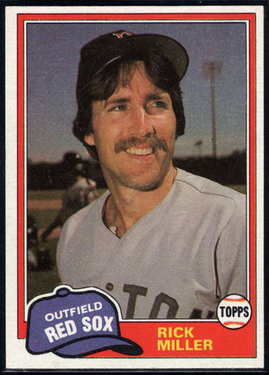 1981 Topps Traded #803 Rick Miller NM-MT Boston Red Sox 