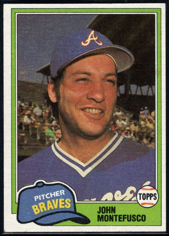 1981 Topps Traded #804 John Montefusco NM-MT Atlanta Braves 