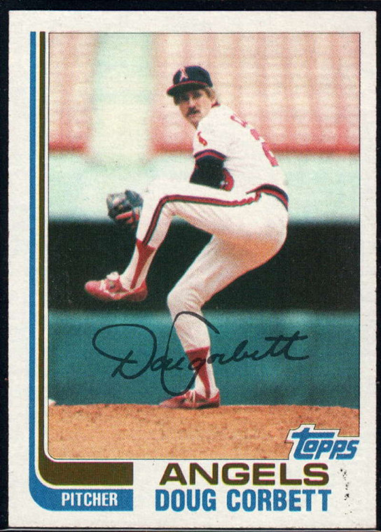 1982 Topps Traded #21T Doug Corbett VG California Angels 