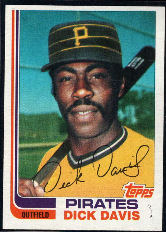 1982 Topps Traded #24T Dick Davis VG Pittsburgh Pirates 
