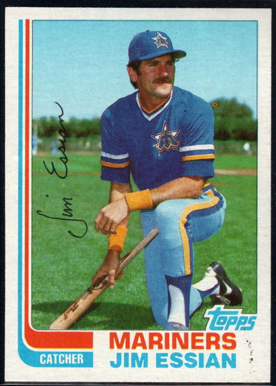 1982 Topps Traded #31T Jim Essian VG Seattle Mariners 