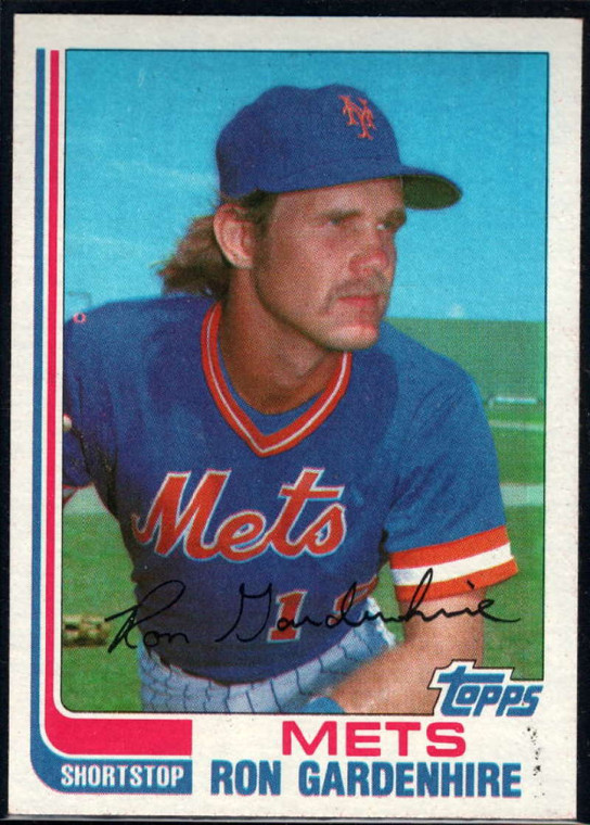 1982 Topps Traded #39T Ron Gardenhire VG New York Mets 