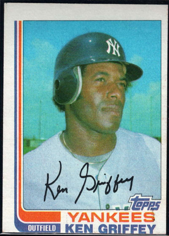 1982 Topps Traded #40T Ken Griffey Sr. VG New York Yankees 