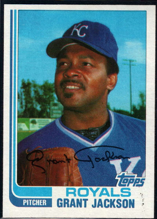 1982 Topps Traded #46T Grant Jackson VG Kansas City Royals 