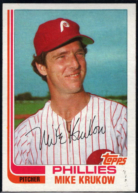 1982 Topps Traded #59T Mike Krukow VG Philadelphia Phillies 