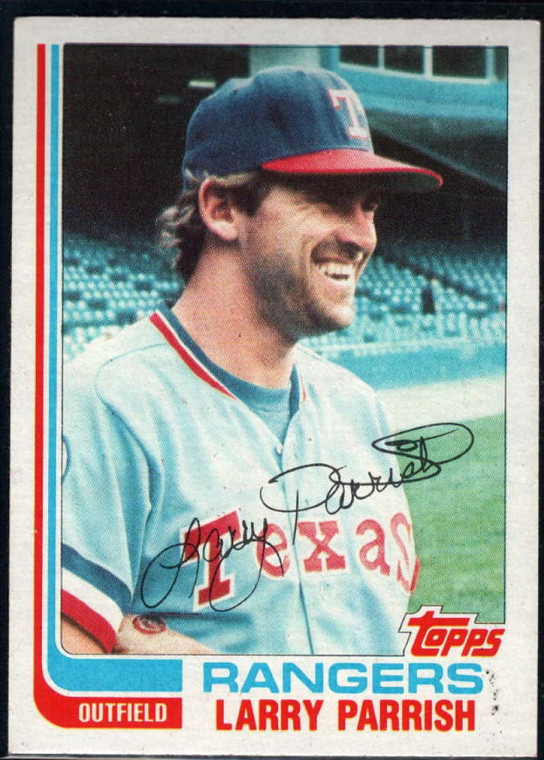 1982 Topps Traded #86T Larry Parrish VG Texas Rangers 