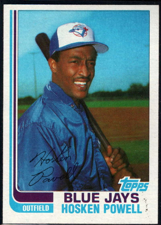 1982 Topps Traded #91T Hosken Powell VG Toronto Blue Jays 