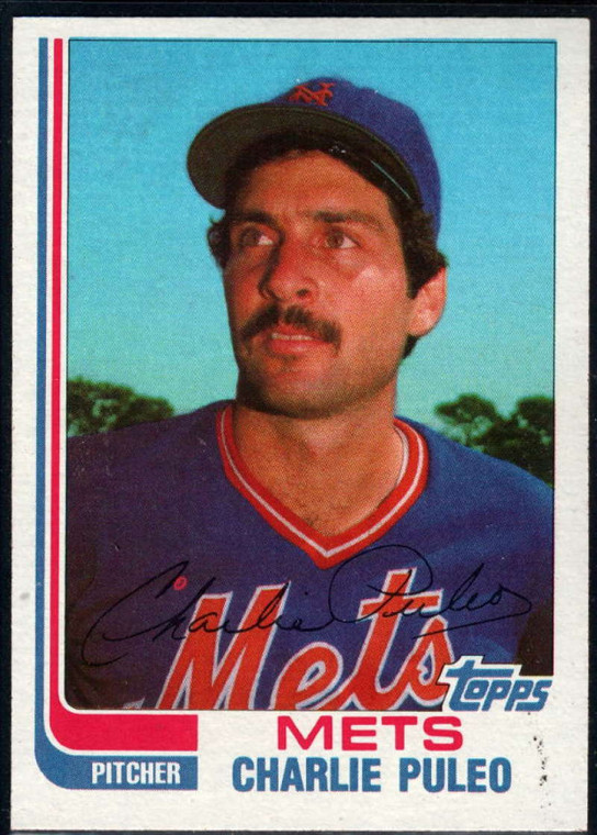 1982 Topps Traded #94T Charlie Puleo VG New York Mets 