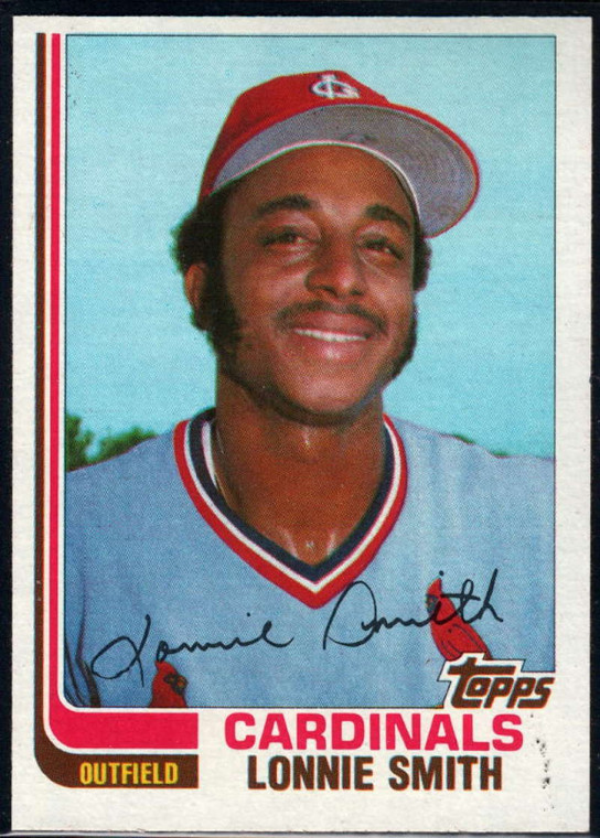 1982 Topps Traded #108T Lonnie Smith VG St. Louis Cardinals 