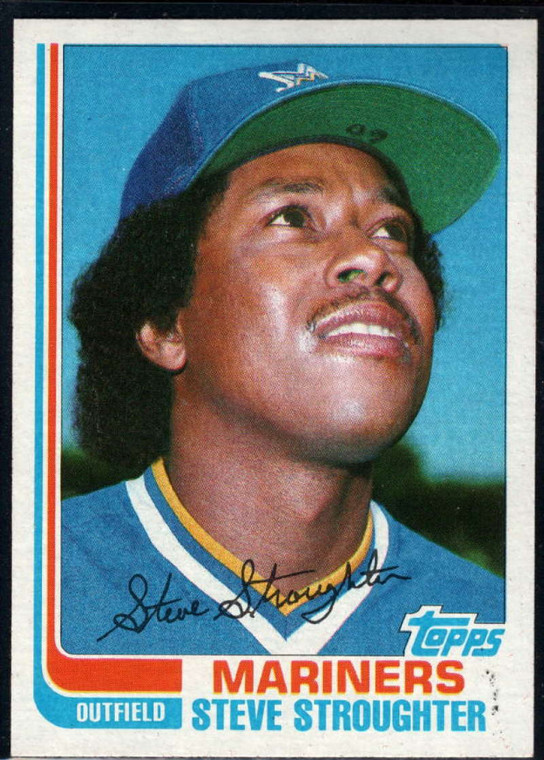 1982 Topps Traded #114T Steve Stroughter VG Seattle Mariners 