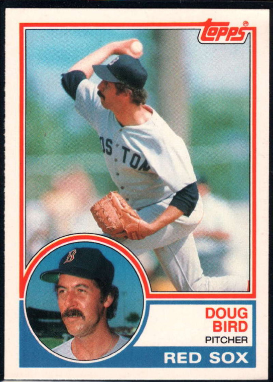 1983 Topps Traded #12T Doug Bird VG Boston Red Sox 