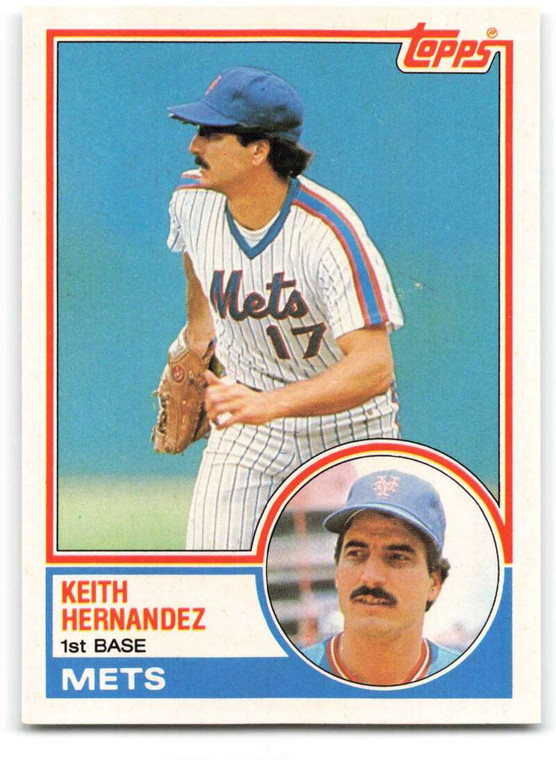 SOLD 33149 1983 Topps Traded #43T Keith Hernandez VG New York Mets 